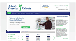 Desktop Screenshot of essentialnaturals.com